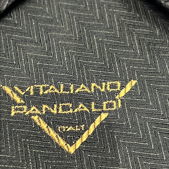 Vitaliano Italy Men's 100% Silk Classic Tie - Picture 5 of 9
